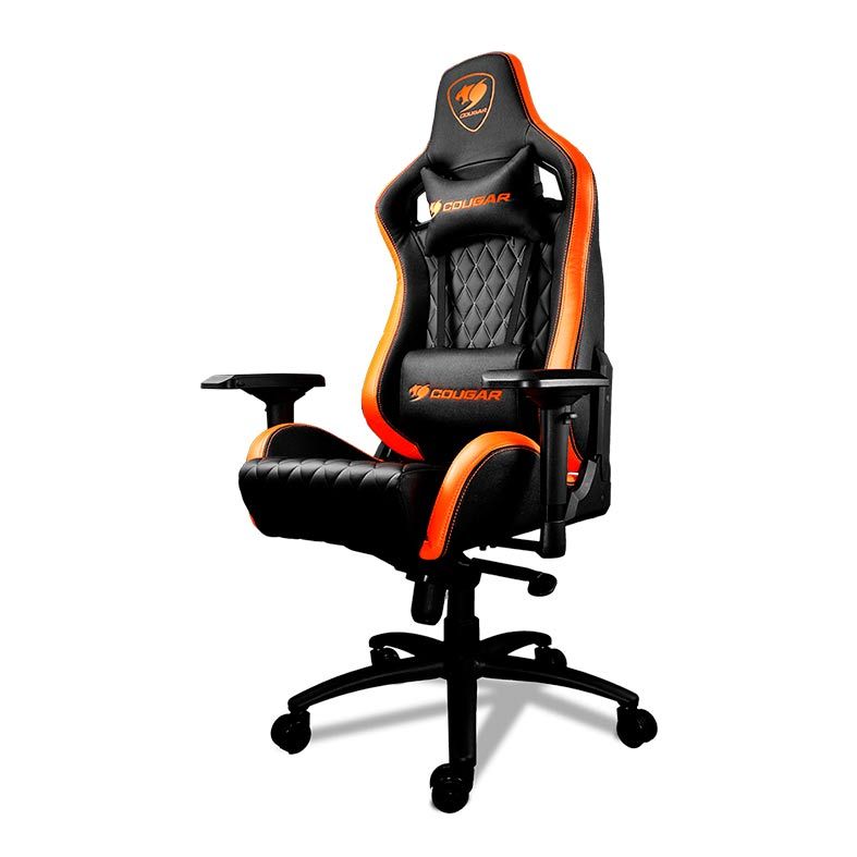 Cougar Armor S - gaming chair, black/orange, Gaming Chairs, M Gaming