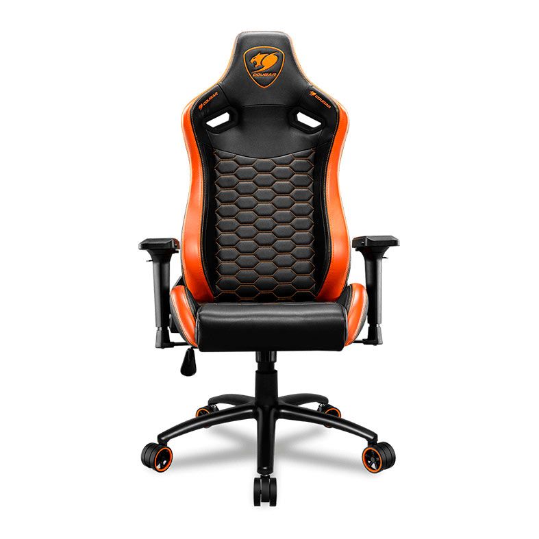 Cadeira Gamer Cougar Outrider S, Preto e Laranja, 3MOUTNXB.0001