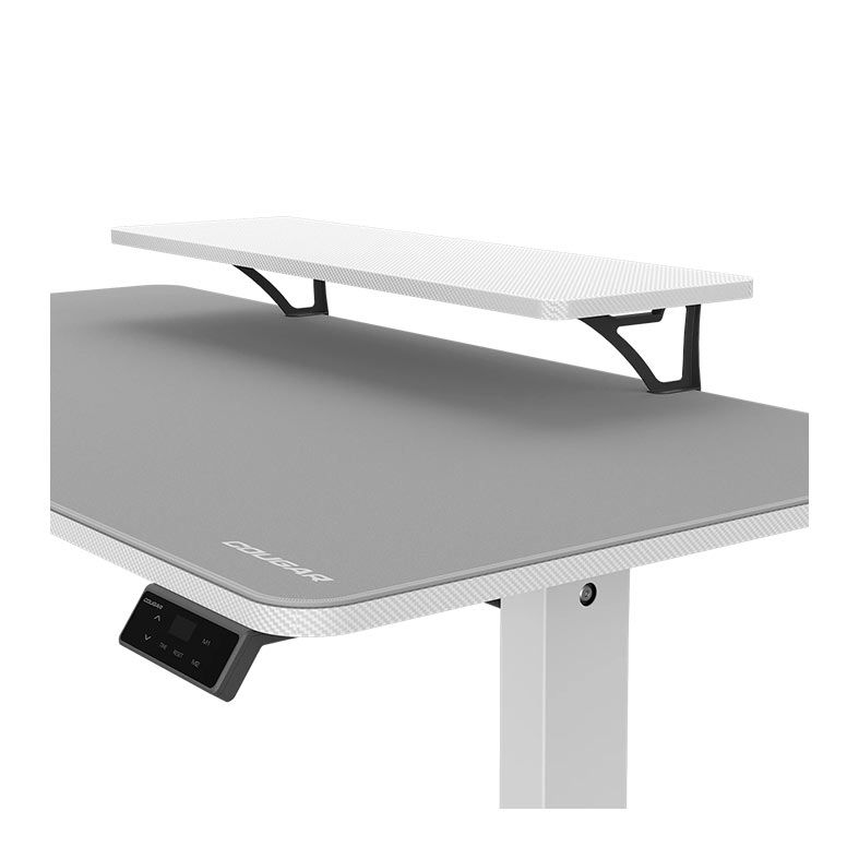 Mesa Gamer Cougar E-Star 140, Com Regulagem de Altura, Branco, 3MSTA3WW.0006