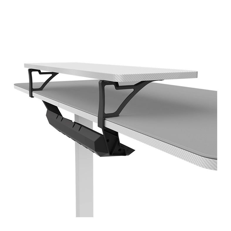 Mesa Gamer Cougar E-Star 140, Com Regulagem de Altura, Branco, 3MSTA3WW.0006