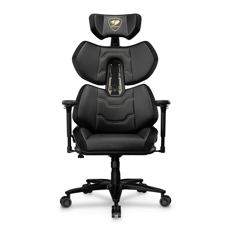 Cadeira Gamer Cougar Terminator Elite Gold, Preto, 3MTREGLB.0001