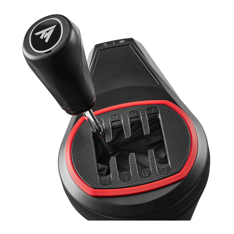 Cambio Thrustmaster TH8S Shifter Add-On, Multiplataforma, Preto e Vermelho, 4060256