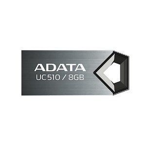 Pendrive ADATA Choice UC510 8GB Cinza, AUC510-8G-RTI - BOX