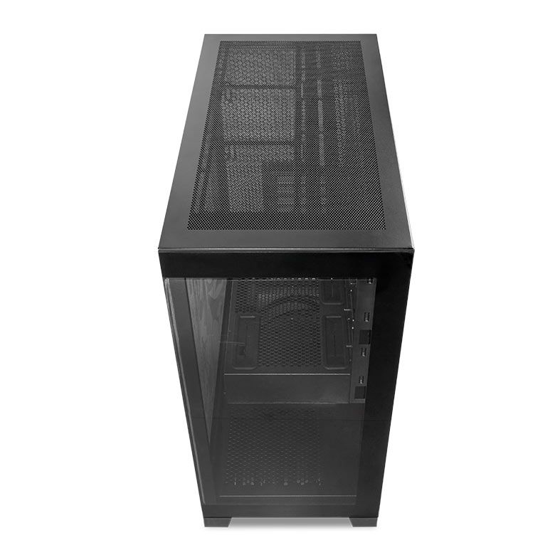 Gabinete Gamer Sama 4503, M-ATX, Lateral de Vidro, Preto, 4503B