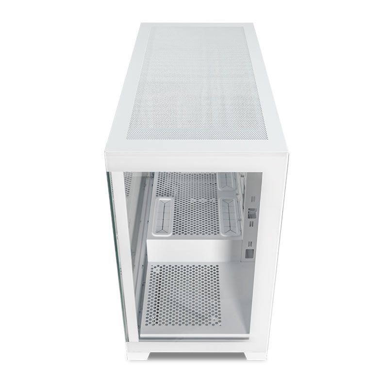 Gabinete Gamer Sama 4503, M-ATX, Lateral de Vidro, Branco, 4503W