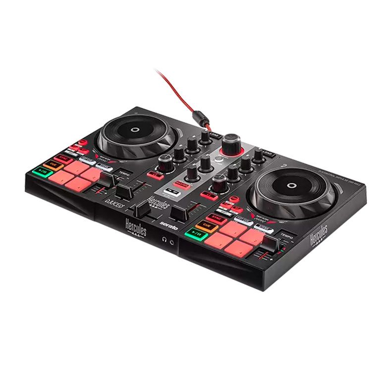 Controladora Hercules DJControl Impulse 200 MK2, Preto,  4780940