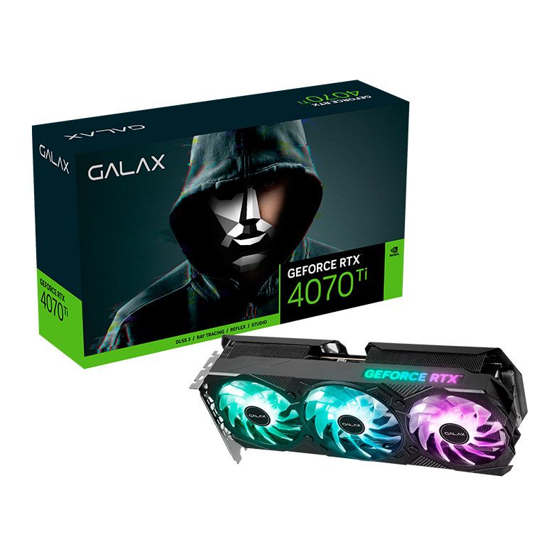Placa de Video Galax Geforce RTX 4070 Ti EX Gamer V2 1-Click OC, 12GB, GDDR6X, 192-bit, 47IOM7MD7ADT-NAC