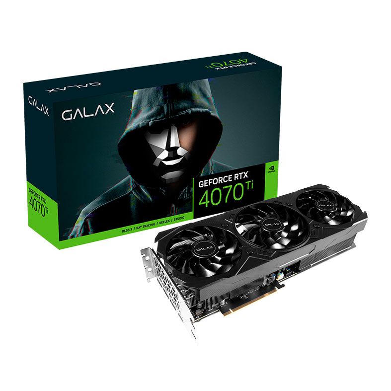 Placa de Video Galax Geforce RTX 4070 Ti EX Gamer 1-Click OC, 12GB, GDDR6X, 192-bit, 47IOM7MD7AEG