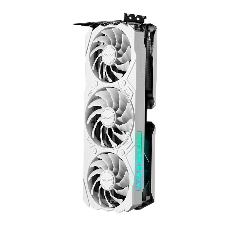 Placa de Video Galax Geforce RTX 4070 Ti EX Gamer White 1-Click OC, 12GB, GDDR6X, 192-bit, 47IOM7MD7BGW
