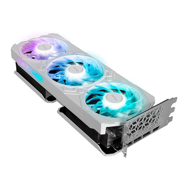 Placa de Video Galax Geforce RTX 4070 Ti EX Gamer White V2 1-Click OC, 12GB, GDDR6X, 192-bit, 47IOM7MD8KWE
