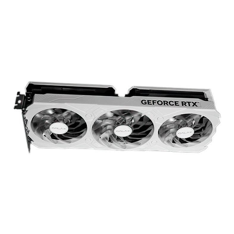 Placa de Video Galax GeForce RTX 4070 EX Gamer White 1-Click OC, 12GB, GDDR6X, 192-bit, 47NOM7MD7KWH-NAC