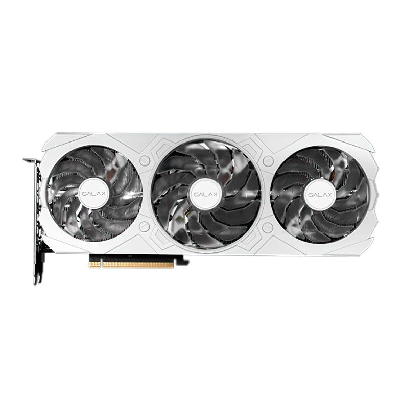 Placa de Video Galax GeForce RTX 4070 EX Gamer White 1-Click OC, 12GB, GDDR6X, 192-bit, 47NOM7MD7KWH-NAC