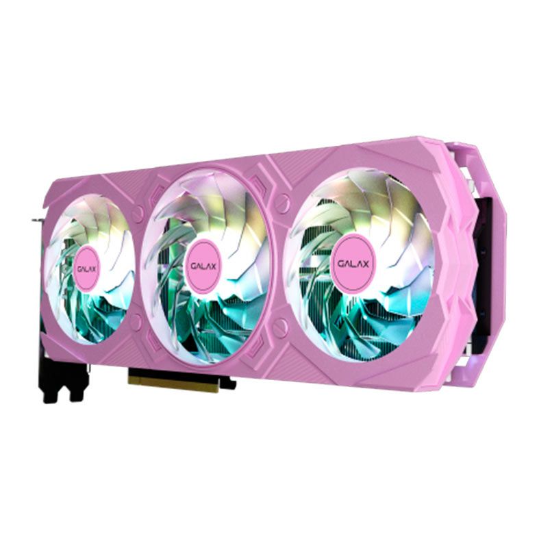 Placa de Video Galax GeForce RTX 4070 EX Gamer Pink, 12GB, GDDR6X, 192-bit, 47NOM7MD7LPK