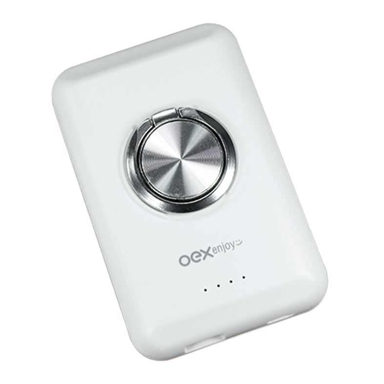 Power Bank OEX Ultra PB307, 5000mAh, Wireless/USB/Type-C, Branco, 48.7470