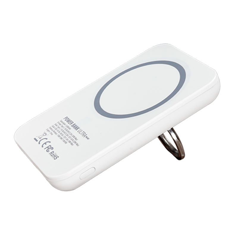 Power Bank OEX Ultra PB307, 5000mAh, Wireless/USB/Type-C, Branco, 48.7470