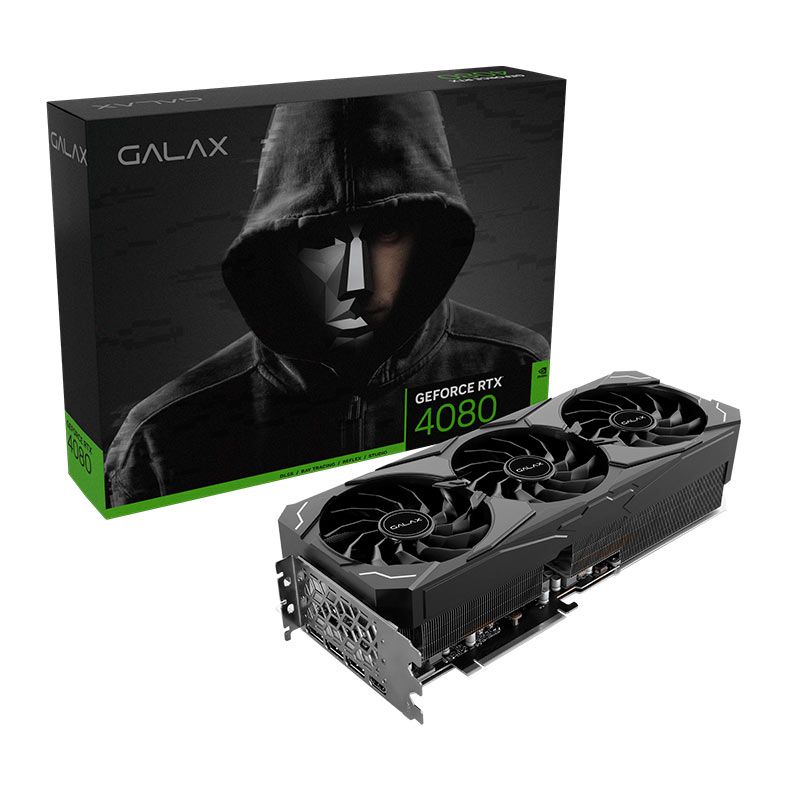 Placa de Video Galax GeForce RTX 4080 16G ST OC, 16GB, GDDR6X, 256-bit, 48NZM6MD6LTS-NAC
