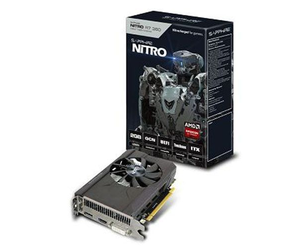 Placa de Video Sapphire Radeon R7 360 2GB GDDR5 Nitro OC 128-bit, 11243-05-20G