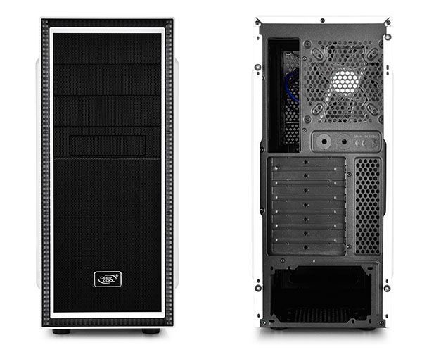 Gabinete DeepCool Tesseract WH com Janela, DP-ATX-TSRSWWH - BOX