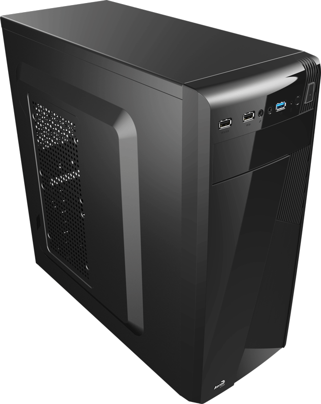 Gabinete Aerocool CS-1101 Preto com Fonte, EN51103