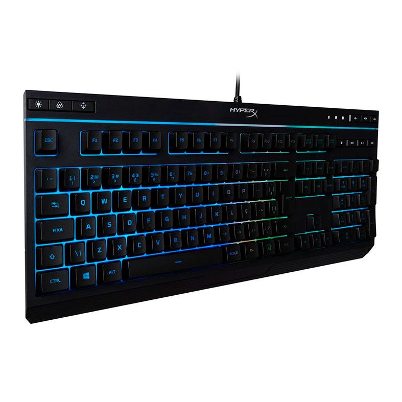 Teclado Gamer HyperX Alloy Core RGB, ABNT2, Preto, 4P4F5A2AC4