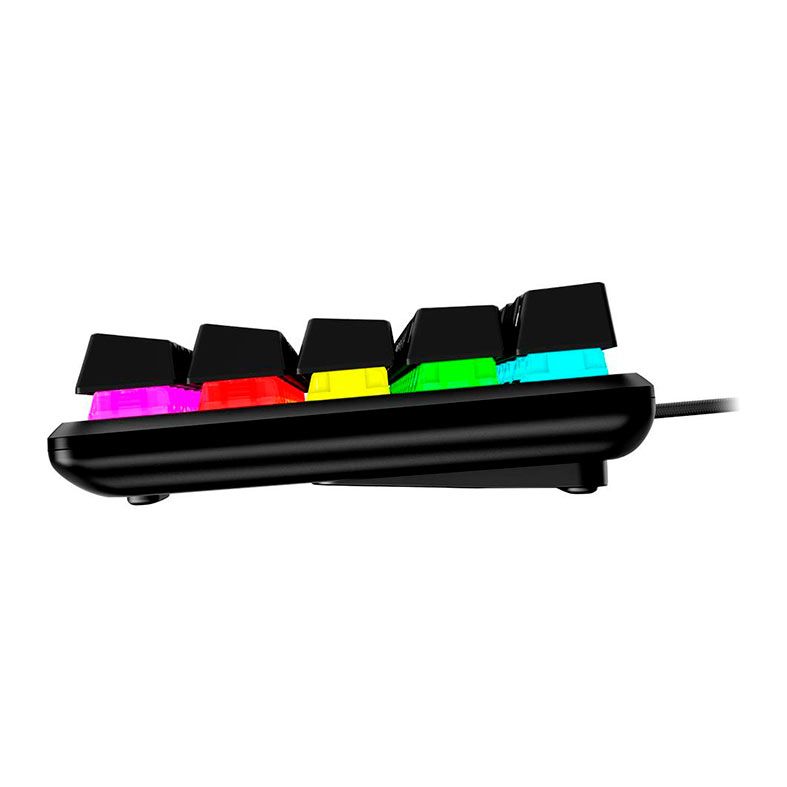 Teclado Mecanico Gamer HyperX Alloy Origins, RGB, 65 %, Switch Red, Preto, 4P5D6AAABA
