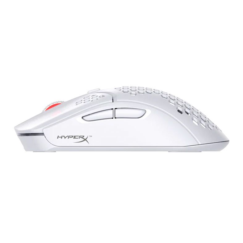 Mouse Gamer HyperX Pulsefire Haste, Wireless, RGB, 16000DPI, 6 Botoes, Branco, 4P5D8AA