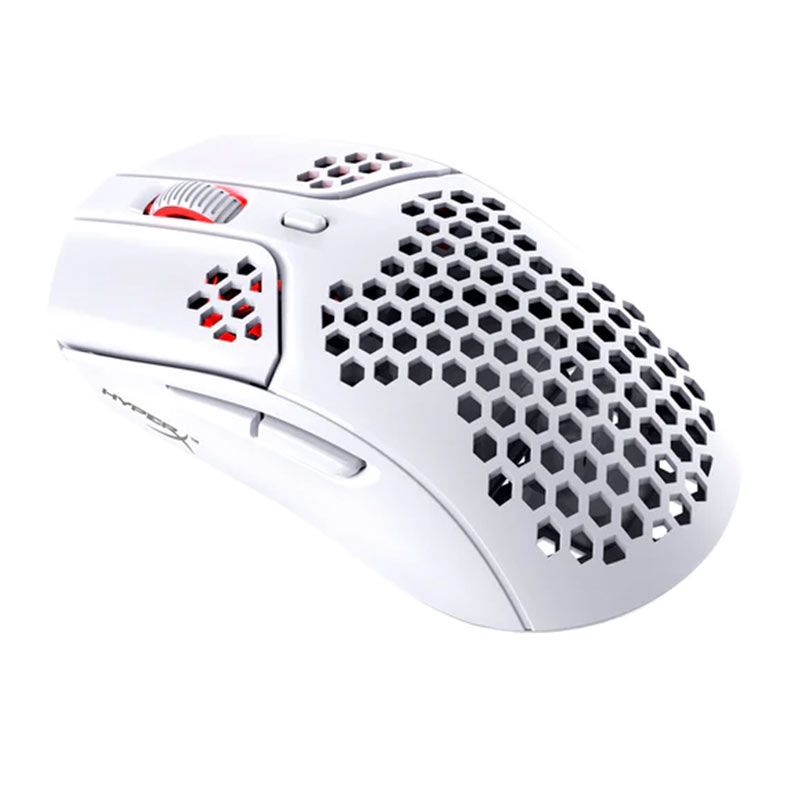 Mouse Gamer HyperX Pulsefire Haste, Wireless, RGB, 16000DPI, 6 Botoes, Branco, 4P5D8AA