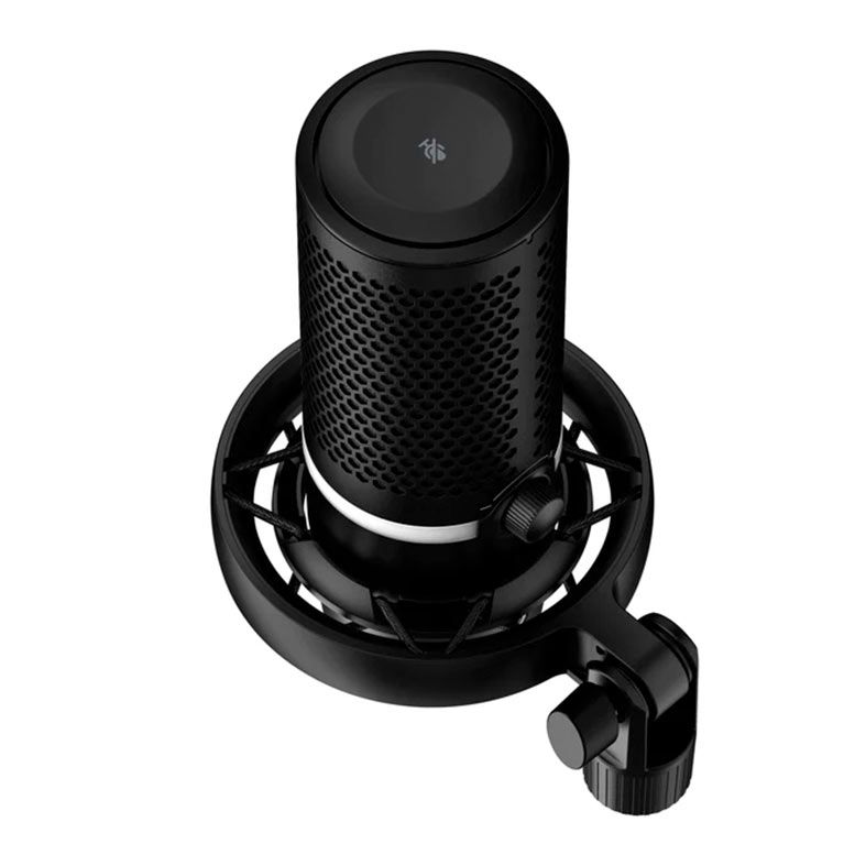 Microfone HyperX Duocast, RGB, USB, Preto, 4P5E2AA