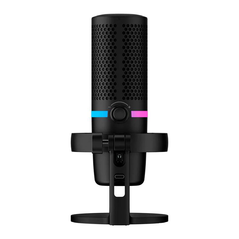 Microfone HyperX Duocast, RGB, USB, Preto, 4P5E2AA