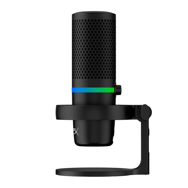 Microfone HyperX Duocast, RGB, USB, Preto, 4P5E2AA