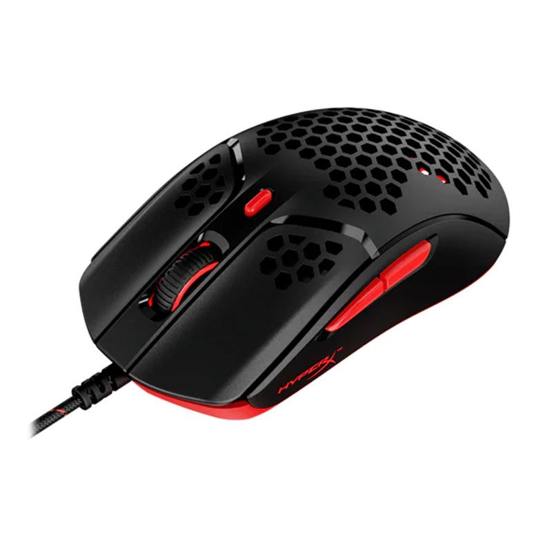 Mouse Gamer HyperX Pulsefire Haste Ultra-Lightweight, RGB, 16000DPI, 6 Botoes, Preto, 4P5E3AA
