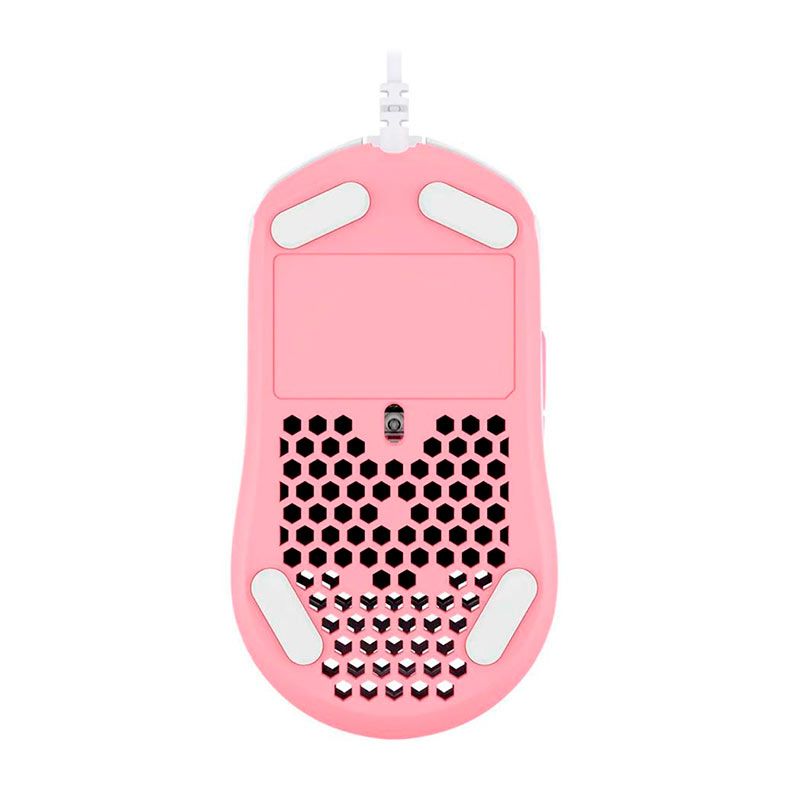 Mouse Gamer HyperX Pulsefire Haste, RGB, 16000DPI, 6 Botoes, Branco, 4P5E4AA