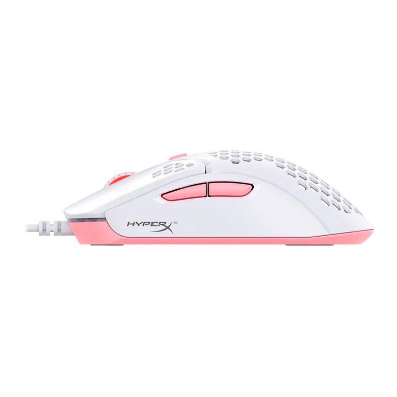 Mouse Gamer HyperX Pulsefire Haste, RGB, 16000DPI, 6 Botoes, Branco, 4P5E4AA