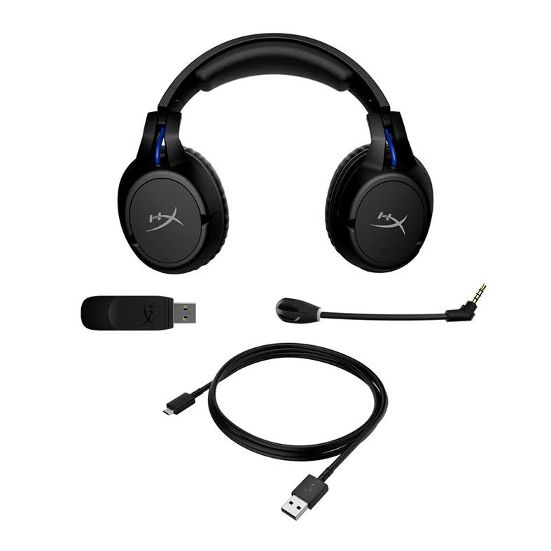 Headset Gamer HyperX Cloud Flight Wireless, PS4/PS5, Drivers 50mm, Preto, 4P5H6AA