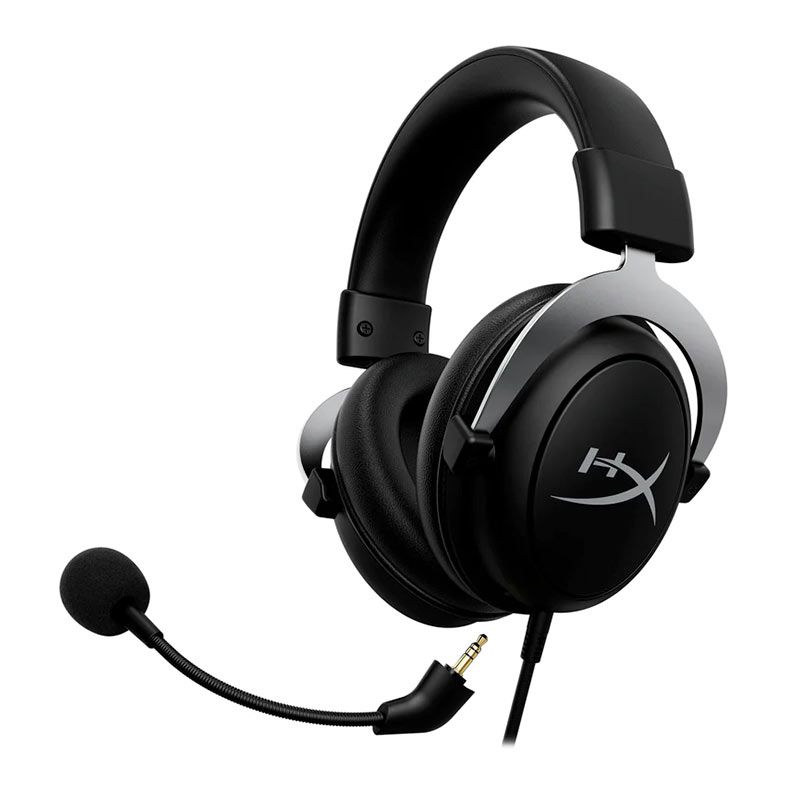 Headset Gamer HyperX CloudX, Drivers 53mm, Preto e Cinza, 4P5H8AA
