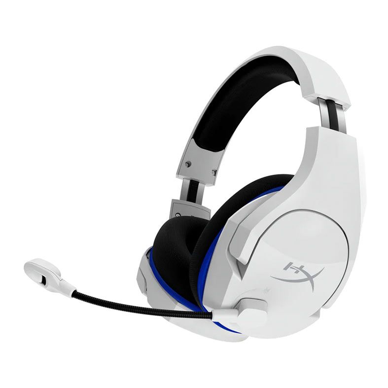 Headset Gamer HyperX Cloud Stinger Core Wireless, Som Surround 7.1, Drivers 40mm, Branco, 4P5J1AA