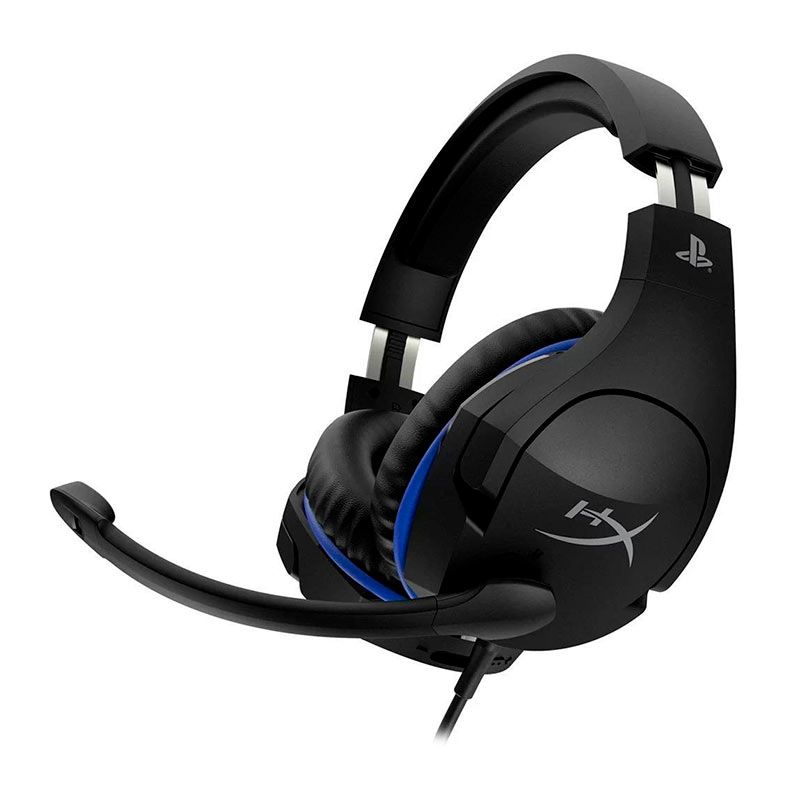 Headset Gamer HyperX Cloud Stinger, Drivers 50mm, Preto e Azul, 4P5K0AA
