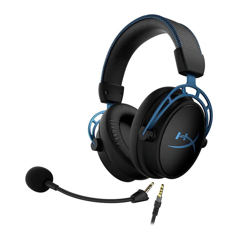 Headset Gamer HyperX Cloud Alpha S, Som Surround 7.1, Drivers 50mm, Preto e Azul, 4P5L3AA