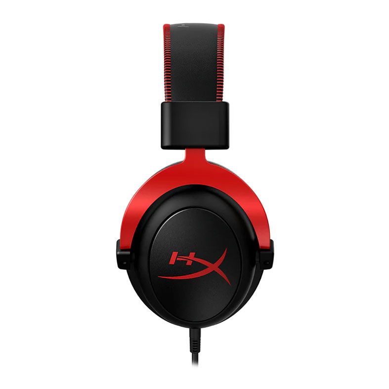 Headset Gamer HyperX Cloud II, Som Surround 7.1, Drivers 53mm, Preto/Vermelho, 4P5M0AA Pichau