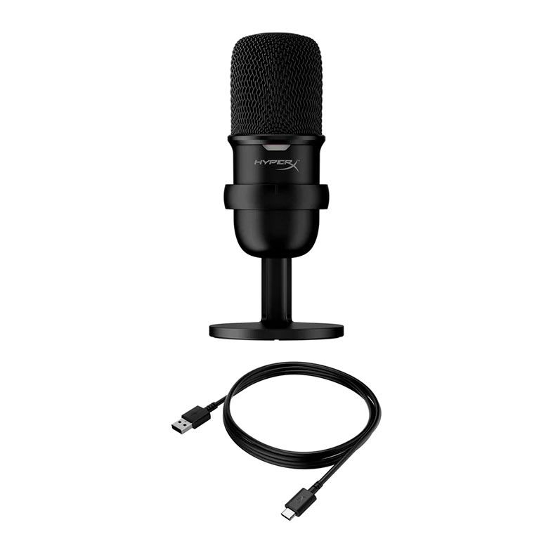 Microfone HyperX Solocast, USB, Preto, 4P5P8AA