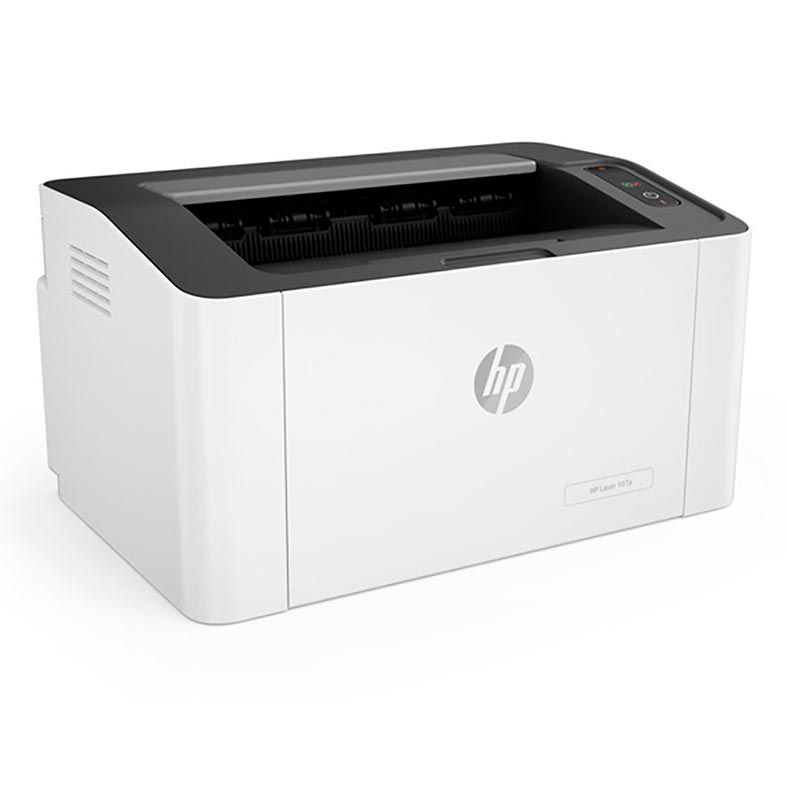 Impressora HP Laser 107a Mono Branca, 4ZB77A