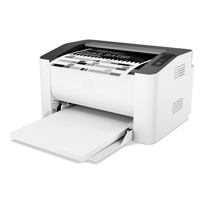 Impressora HP Laser 107a Mono Branca, 4ZB77A