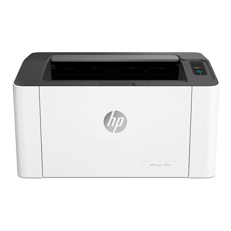 Impressora HP Laser 107a Mono Branca, 4ZB77A