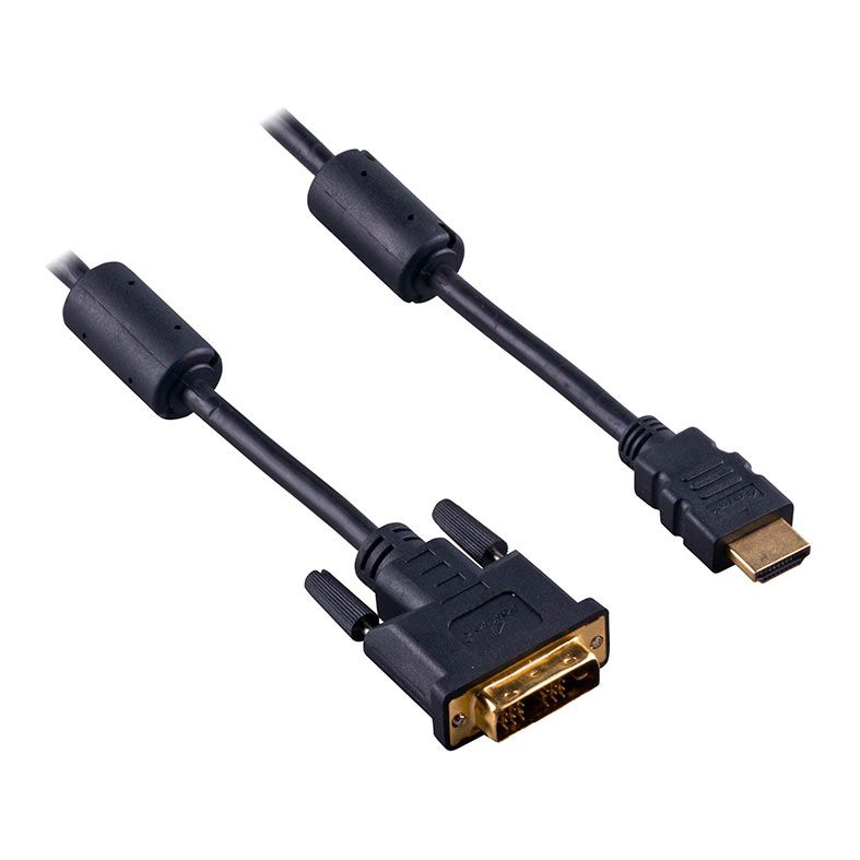 Cabo HDMI para DVI-D Fortrek HMD201, 1.8m, Preto, 51994