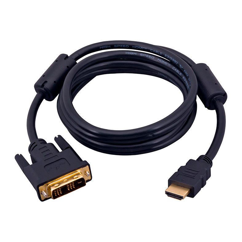Cabo HDMI para DVI-D Fortrek HMD201, 1.8m, Preto, 51994