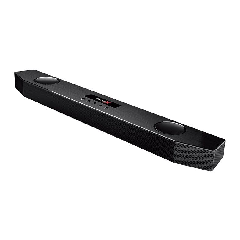 Caixa de Som Creative Sound BlasterX Katana, Led Aurora Reactive, 150W RMS, Bluetooth, Cabo Optico, USB e AUX, Preto, 51MF8245AA000