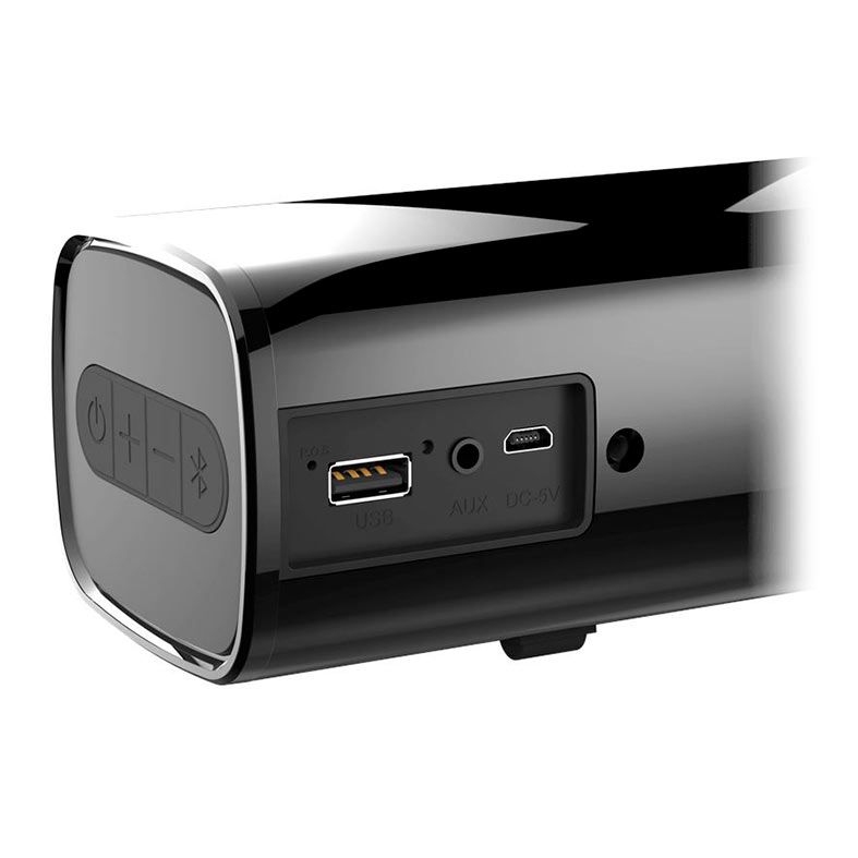 Soundbar Creative Stage AIR, 20W RMS, Bluetooth, USB e AUX, Preto, 51MF8355AA000