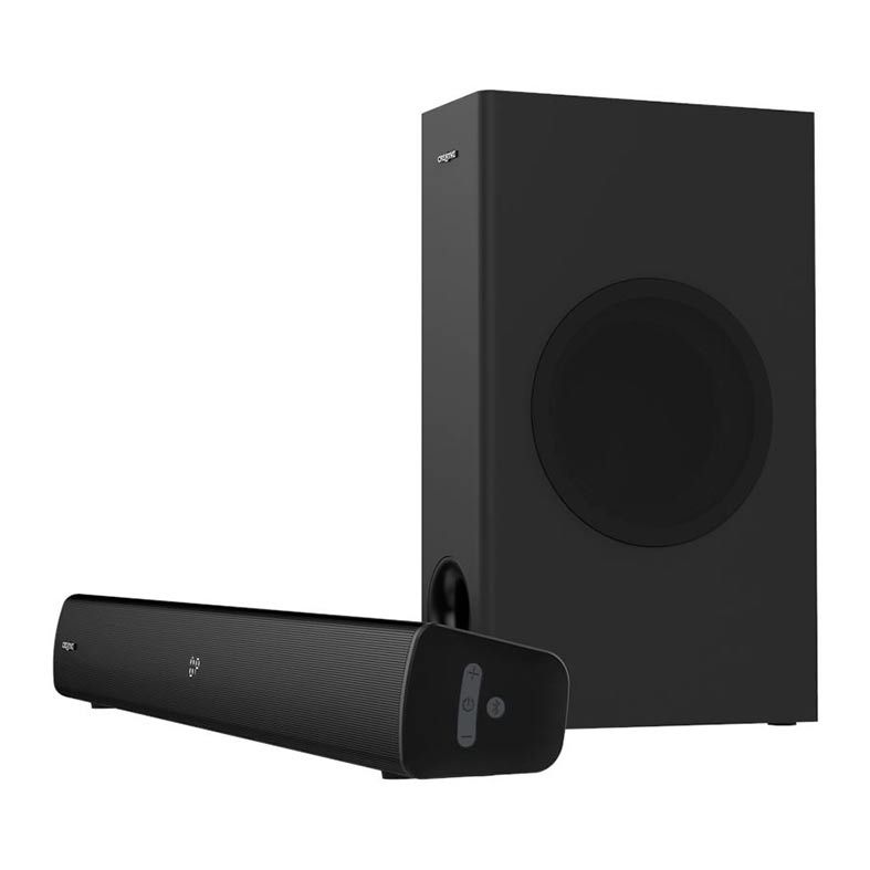 Caixa de Som Creative Stage V2, 160W RMS, Bluetooth, Cabo Optico e USB, Preto, 51MF8375AA001
