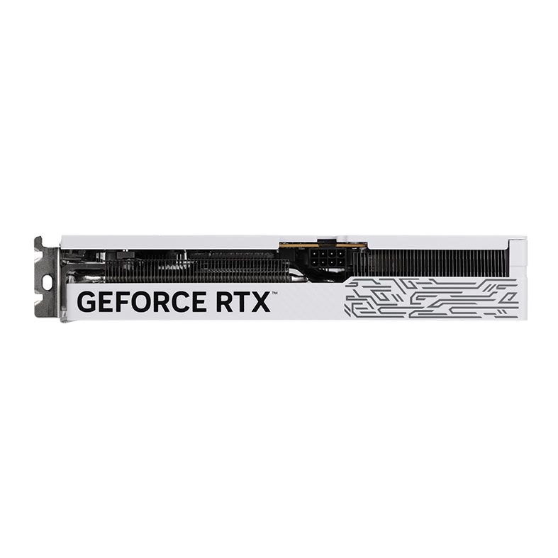 Placa de Video Galax GeForce RTX 5050 1-Click OC White, 8GB, GDDR6, 128-bit, 55NSL8MHCZBS-NAC