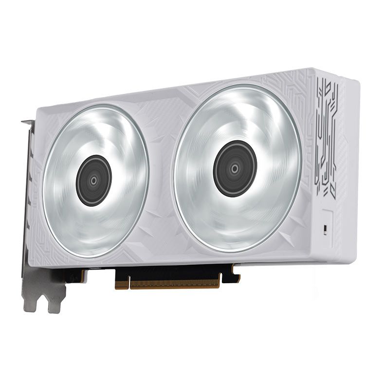 Placa de Video Galax GeForce RTX 5050 1-Click OC White, 8GB, GDDR6, 128-bit, 55NSL8MHCZBS-NAC